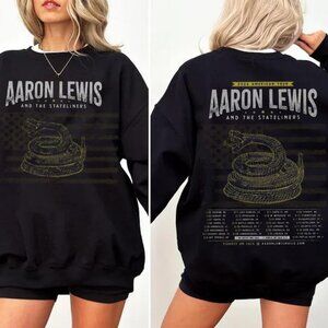 Aaron Lewis Stateliners 2026 American Tour Shirt sweatshirt